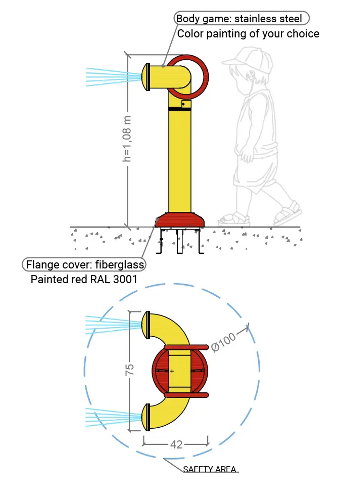 Double water gun