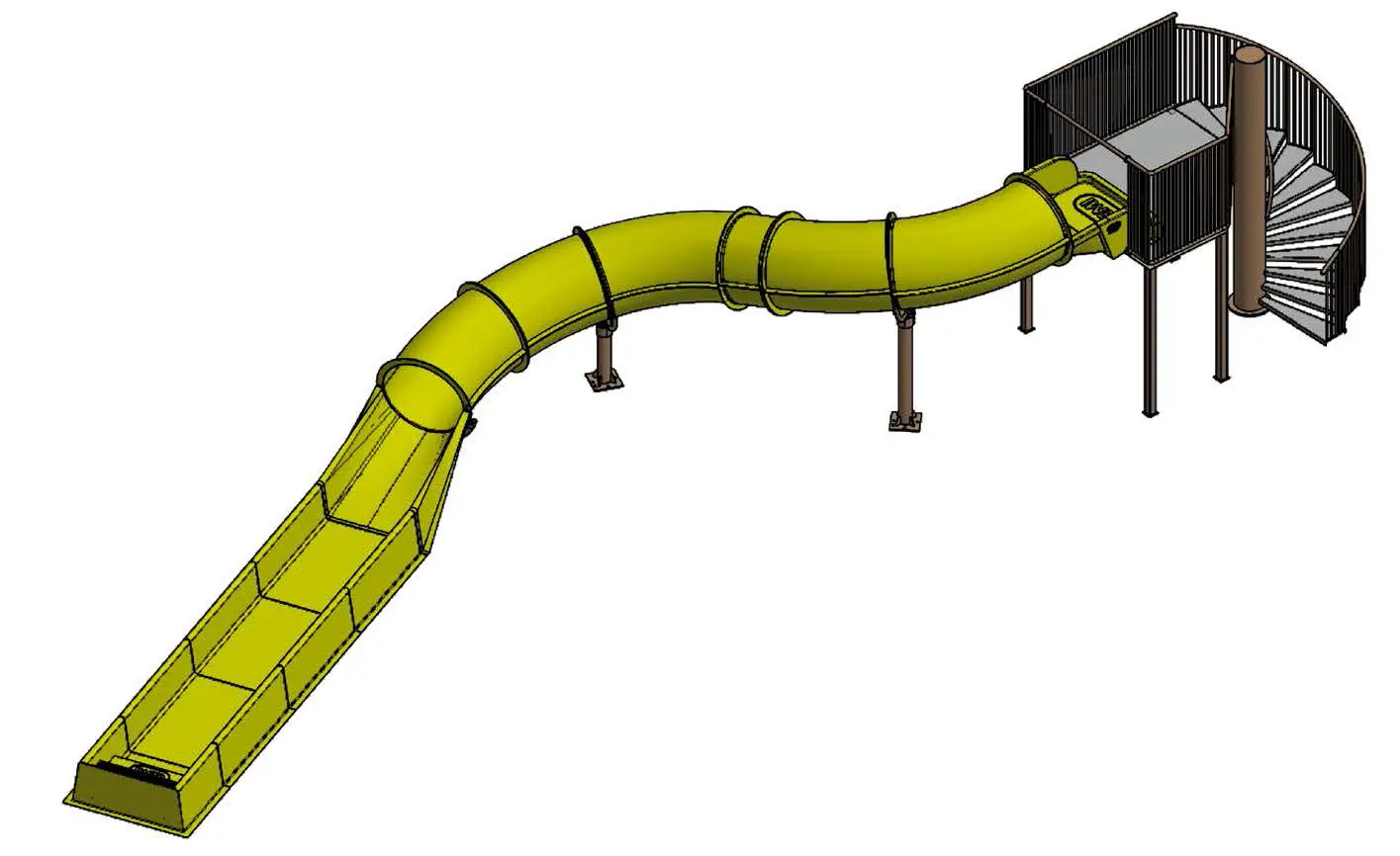 Free linear tube