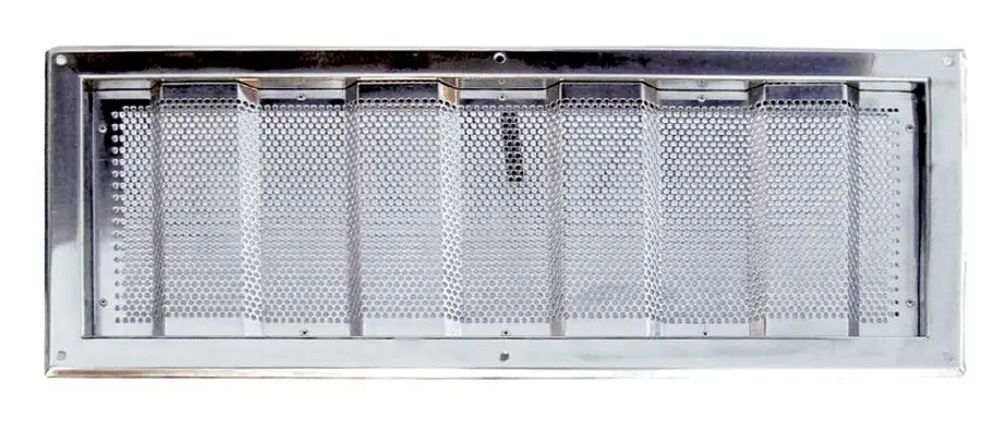 Wall-mounted safety grids rectangular for concrete