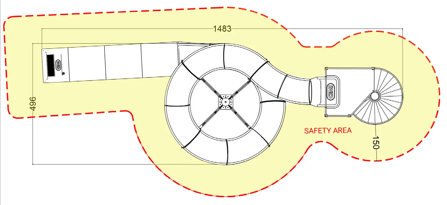 Left free twist tube