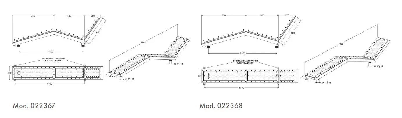 Air hidro - massage beds for liner