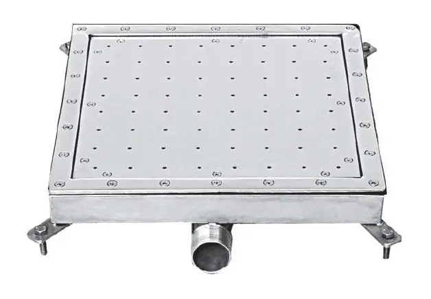 Square air hydro massage plate for liner