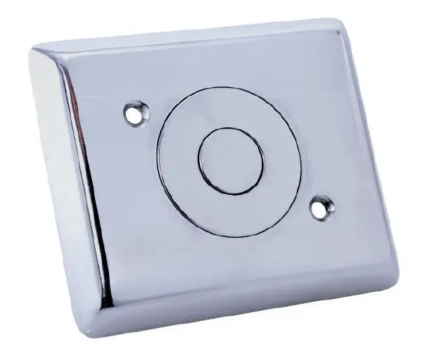 SS AISI 316L pneumatic push button panel