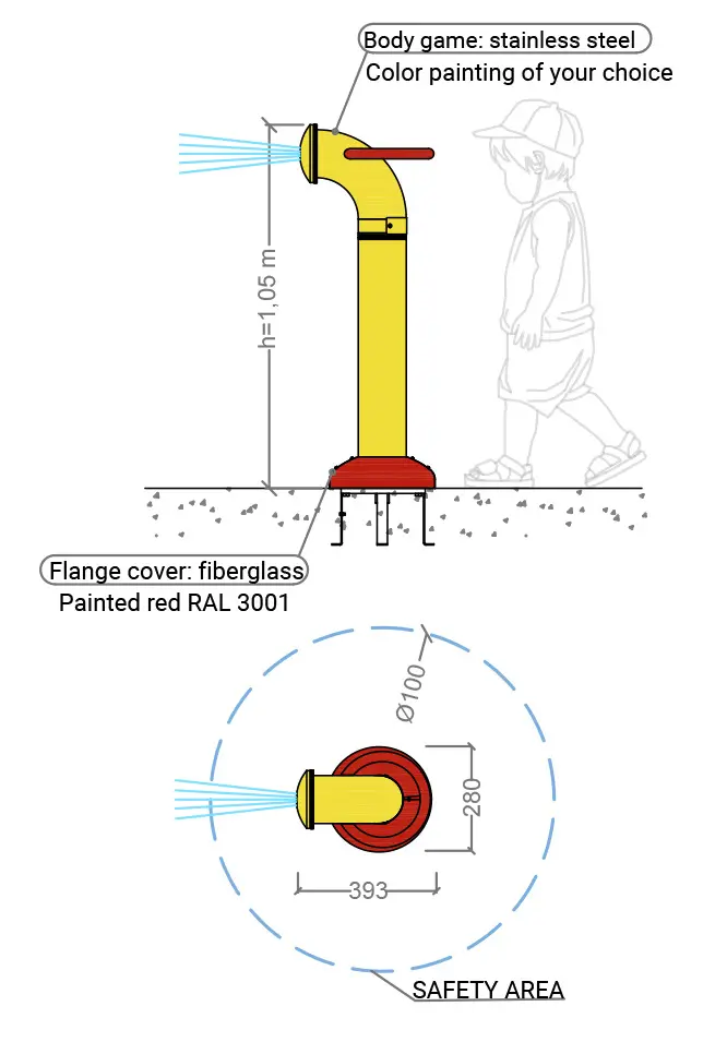 Single water gun