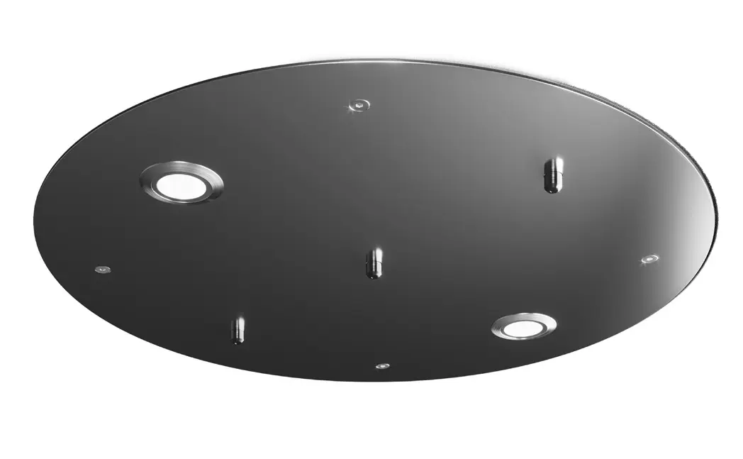 Spray shower technique rounded