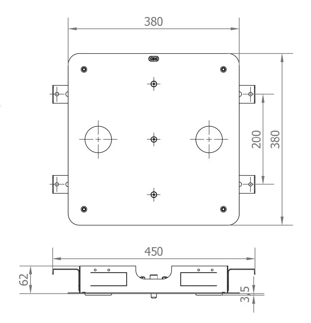 Spray shower technique squared